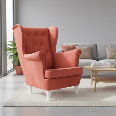 Fotel Podkładka miejsce siedzące Design Couch Sofa Relaks Materiał Lounge Luxury TV Club