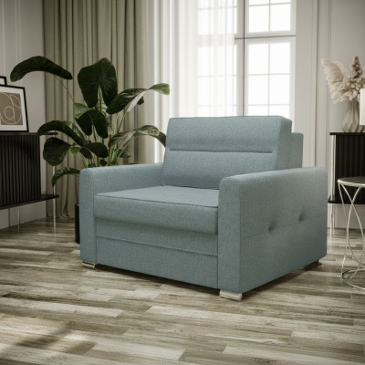 Relaks Materiał Włókienniczy Lounge TV 1 miejsce siedzące Fotel Design Krzesło Podkładka Club Nowość