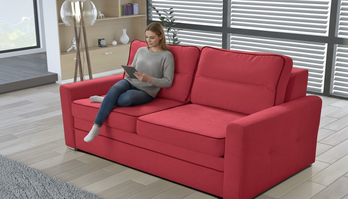Sofa rozkładana rozkładana kanapa Łóżko sofa kanapy sofy kanapa luksusowa Włókienniczy Podkładka 170cm