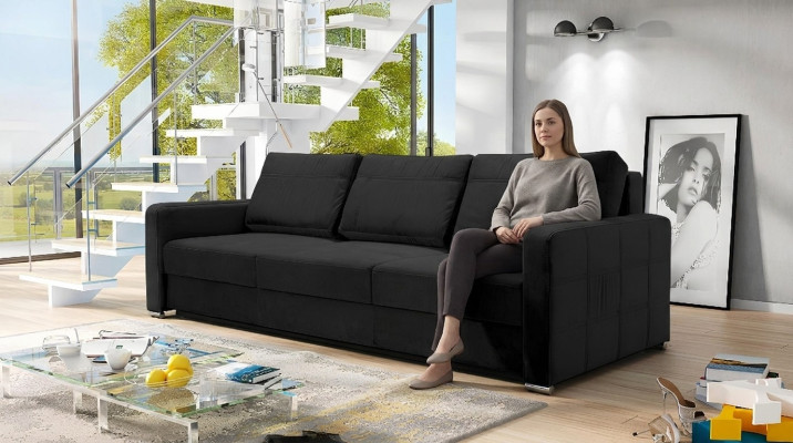 Sofa rozkładana Sofy Składane Włókienniczy Kanapa Łóżko Sofa Box Kanapy Podkładka Meble Materiał