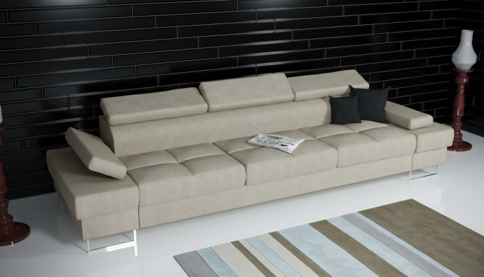Sofa 4 miejsce do siedzenia Sofa Podkładka Design Sofa 4er Siedziba Sofy Włókiennicze Design Sofa Meble