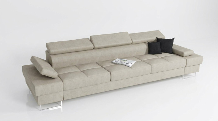 Sofa 4 miejsce do siedzenia Sofa Podkładka Design Sofa 4er Siedziba Sofy Włókiennicze Design Sofa Meble