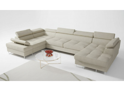 Włókienniczy Sofa Narożnikowa kanapa Sofa Sofa Podkładka Żywy krajobraz Skóra Sofy Kanapy w kształcie litery U