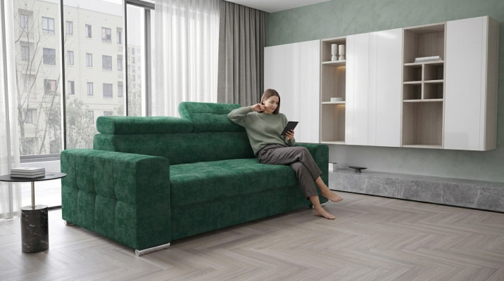 Kanapa Podkładka Włókienniczy Skóra Sofa Design 2 miejsce do siedzenia Sofy Kanapy Wielofunkcyjne Nowe