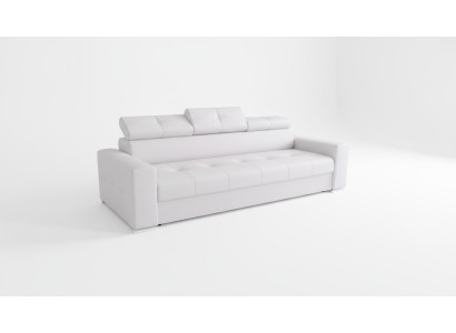 Nowoczesne 3-osobowe sofy Siedziba Pokój Meble Biały Podkładka Trzyosobowa kanapa Design Sofa