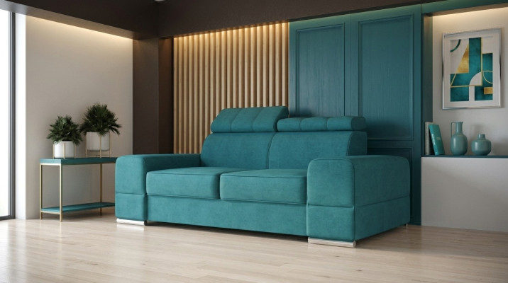 Sofa 3 miejsce siedzące Design Nowoczesna Sofa Sofy Kanapa 3er Nowa Sofa tekstylna Żywy krajobraz