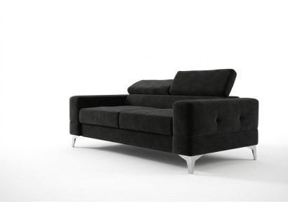 Sofa skórzana dwuosobowa Kanapa Drewno Kanapa Podkładka Sofa 2 miejsce do siedzenia Włókienniczy Kanapy Nowość