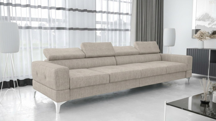 Sofy do salonu kanapy podkładka sofy XXL designerska sofa 4 miejsce do siedzenia Włókienniczy Big Nowość