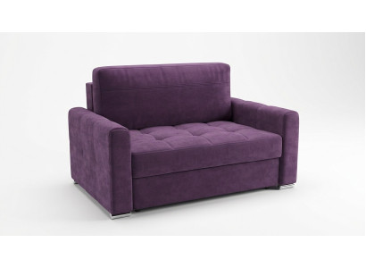 Fotel Relaks Włókienniczy Lounge Club Podkładka Design Couch Sofa miejsce do siedzenia Luksus Fioletowy Nowość