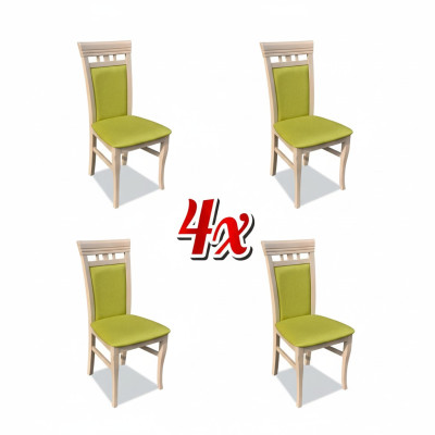 Ustaw Fotel New 4x Krzesła Krzesło Podkładka Design Lounge Kuchnie Siedziba jadalnia