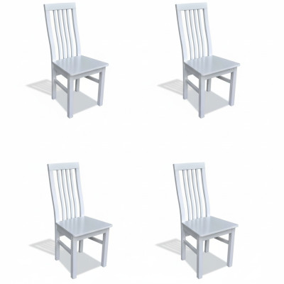 Zestaw 4x Krzesło Luxury Design Solidny Drewno Krzesła Siedziba Porch Kuchnia jadalnia nowość