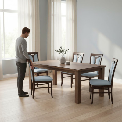 Ustawić Fotel Lounge Set Dining 6x Chair Design Podkładka Siedziba Krzesła Krzesło Groups