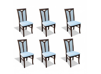Ustawić Fotel Lounge Set Dining 6x Chair Design Podkładka Siedziba Krzesła Krzesło Groups