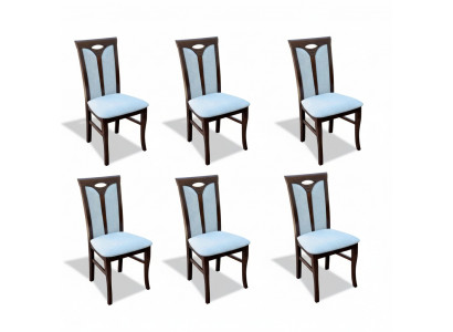 Ustawić Fotel Lounge Set Dining 6x Chair Design Podkładka Siedziba Krzesła Krzesło Groups