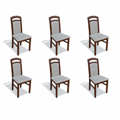 Kompletna Grupa Living Room 6x Sztuka Nowa jadalnia Krzesło Zestaw Ustawić Lehn Krzesła