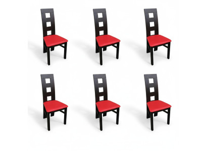 Zestaw Design 6x Fotel Krzesło GroupTextil Podkładka Krzesła Gastro jadalnia Materiał