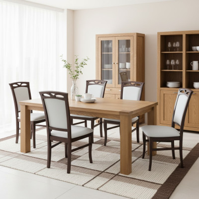 Krzesła Podkładka Hotel Włókienniczy Krzesło Zestaw Grupa Krzesła Ustawić 6x Group Fotel