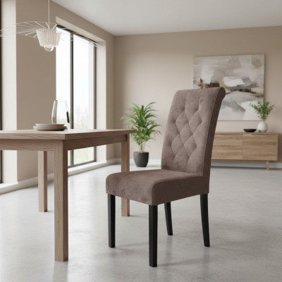 Wielobarwny Chesterfield x8 Krzesła Designerskie luksusowe fotele tapicerowane Fotel