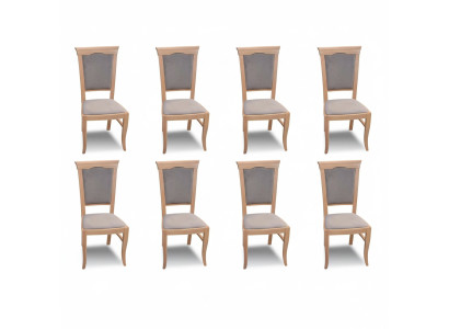 Ustawić Lehn Designer Grupa New Dining 8x Krzesło Pokój Krzesła krzesło tapicerowane Fotel