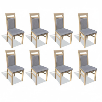 Ustawić Fotel Luxury New 8x Krzesła Krzesło Podkładka Design Lounge Ess Siedziba Grupa