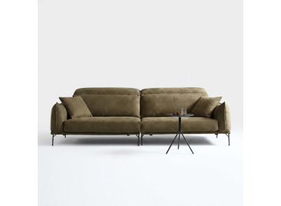 Sofa tapicerowana 4 miejsce do siedzenia Włókienniczy Big Xxl Sofa do salonu Włókienniczy