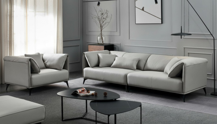 Sofa włoskiego projektu Zestaw sofowy 4+1 miejsce do siedzenia Couch Podkładka Meble