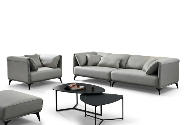 Sofa włoskiego projektu Zestaw sofowy 4+1 miejsce do siedzenia Couch Podkładka Meble