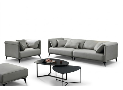 Sofa włoskiego projektu Zestaw sofowy 4+1 miejsce do siedzenia Couch Podkładka Meble