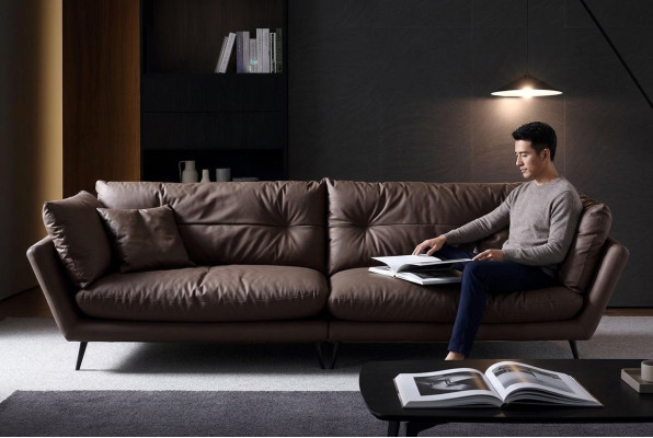 Nowoczesna 4-osobowa siedziba Sofy Living Pokój Meble Cztery miejsce do siedzenia Couch Design Sofa