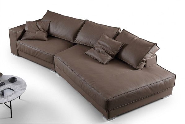 Nowoczesne Sofy Sofa Skórzana Kanapa Narożnik Design Narożnik Narożnikowa kanapa w kształcie litery L