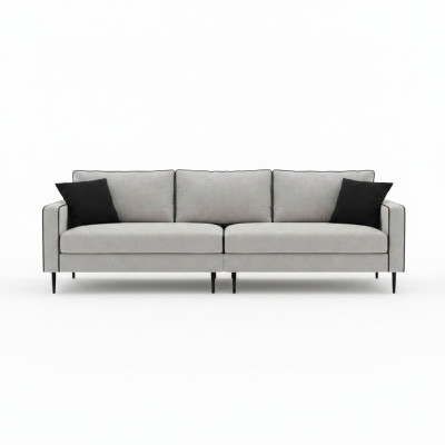 Design Sofa 4 Siedziba Podkładka Kanapy Włókienniczy Salon Ustawić Meble