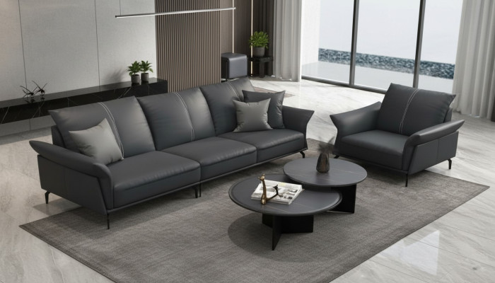 Fotel Relaks Materiał Lounge Luxury TV Club Fotel Podkładka miejsce siedzące Design Couch