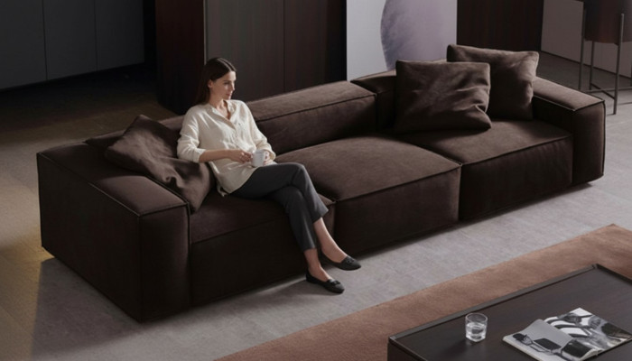 Ekskluzywna sofa 5-miejsce do siedzenia designerska sofa do salonu sofa dla pokoju gościnnego