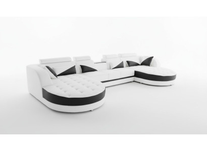 Żywy krajobraz Narożnik Sofa Design Nowoczesne Sofy Kanapy Narożnikowa kanapa Kształt U Materiał Couch