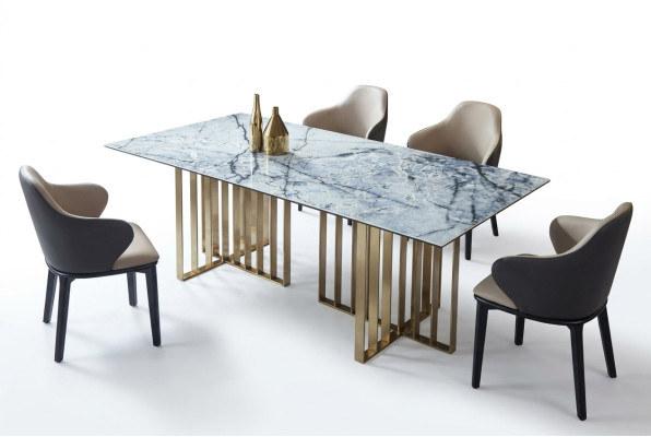 Design Tabela Stal jadalnia Biuro Konferencyjne jadalnia Salon Marmur Kolor Meble
