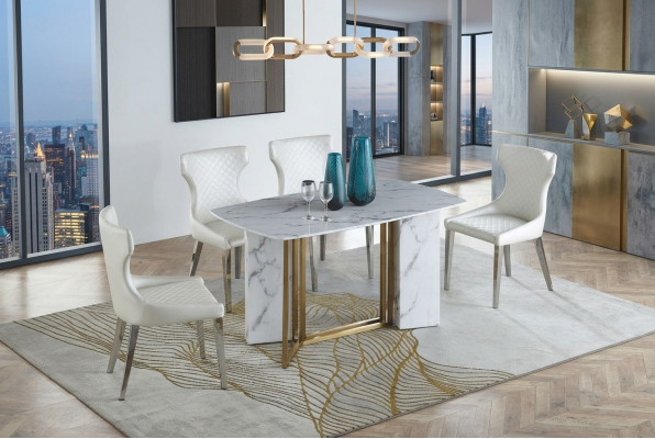 Luksusowe Meble Marmur stoły 180x90cm Salon Hotel jadalnia Tabela Designer Nowość