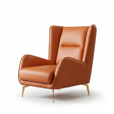 Luksusowy Klub TV Fotel Podkładka miejsce siedzące Design Couch Fotel Relaks Skóra Lounge