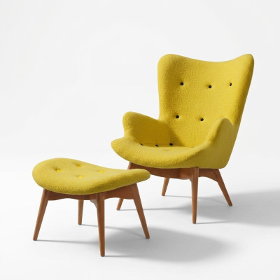 Fotel Design Couch Sofa miejsce do siedzenia Włókienniczy Lounge Club Podkładka Luxury Siedziba