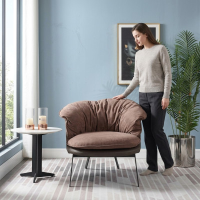 Fotel Jednomiejscowy Royal Krzesło Throne Podkładka Lounge Krzesła Sofa Hotel