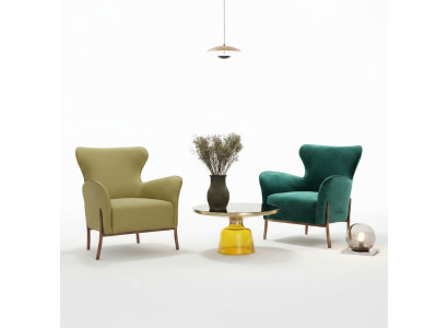 Fotel Design Couch Sofa Relaks Włókienniczy Lounge Luksusowe miejsce do siedzenia TV