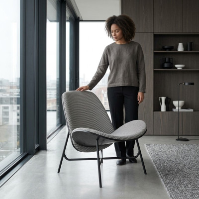 Meble Designerska TV Sofa Krzesło Krzesła Podkładka Siedziba Lounge Fotel