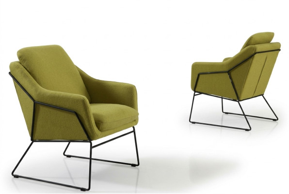 Projektant Lehn Krzesło Podkładka Sofa 1 miejsce siedzące Modern New TV Fotel