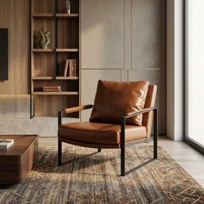 Projektant Lehn Krzesło Podkładka Sofa miejsce siedzące TV Salon Fotel Club