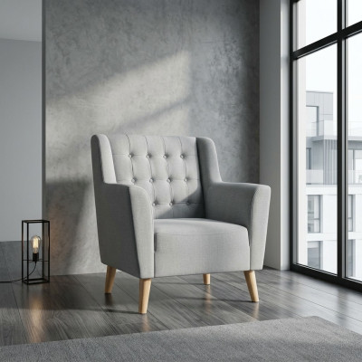 Designerski Fotel Club Lounge Lehn Krzesło Podkładka Sofa 1 miejsce siedzące TV