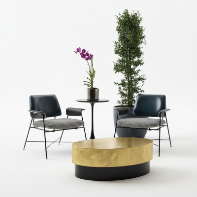 Fotel Design Creative Sofa miejsce do siedzenia Włókienniczy Lounge Club Podkładka Luxury