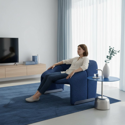 Zaprojektuj luksusowe krzesło Fotel Sofa 1 miejsce do siedzenia TV Lounge Leżanka