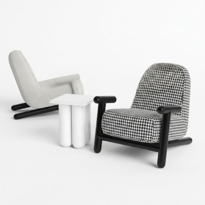 Luxury Design Meble Modern Design Fotel 63*80cm Włókienniczy Salon