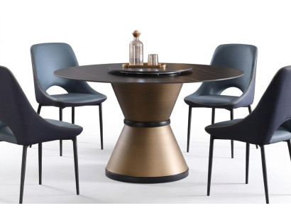Nowoczesna jadalnia salon Kuchnia Okrągły stoły Stół obiadowy Design Tabela Okrągły