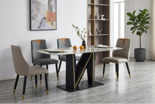 Tabela Stół obiadowy Nowoczesna jadalnia salon Kuchnia stoły designerskie stoły do ​​jadalni Meble