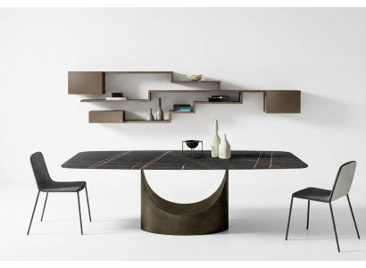 Nowoczesny Stół obiadowy Tabela stoły jadalnia Luxury Meble Design Stone Kuchnia Nowość